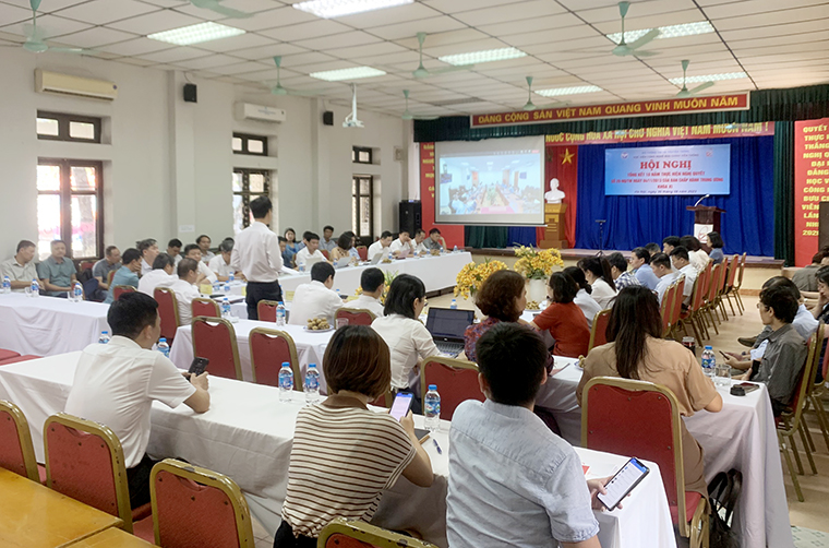 Hội nghị tổng kết 10 năm thực hiện Nghị quyết số 29-NQ/TW của Ban Chấp hành Trung ương Đảng Khóa XI